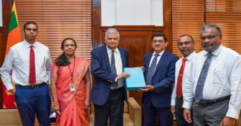 CBSL Annual Report (2022) handed over to the President￼