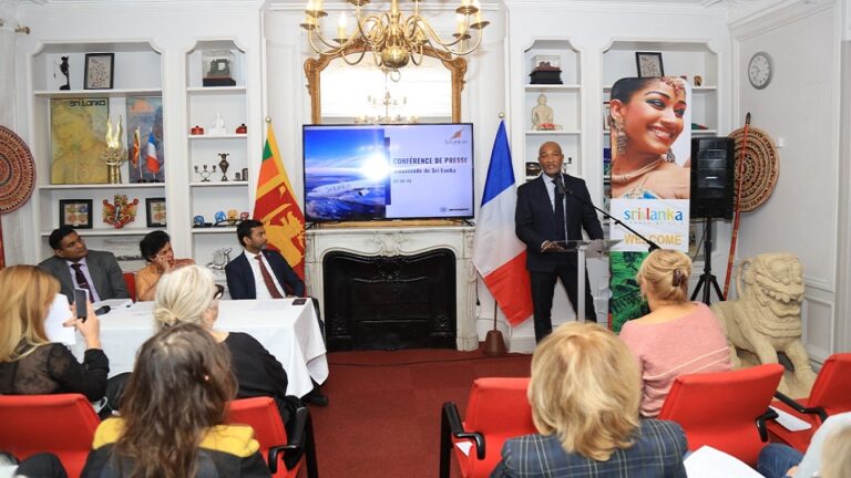 Sri Lanka Embassy informs French media that “Sri Lanka is vibrant and open for tourism”