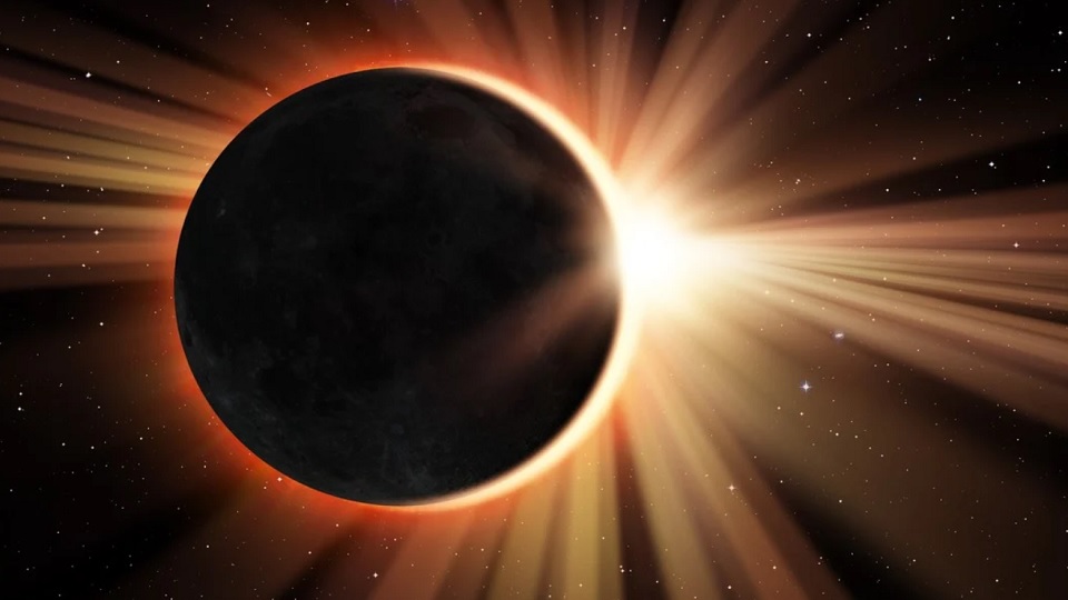 A Rare "Hybrid Solar Eclipse" on April 20 LNW Lanka News Web