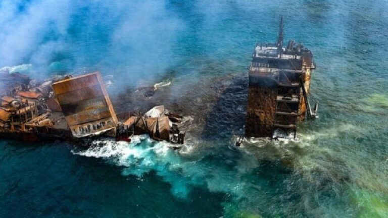 Sri Lanka files a lawsuit in Singapore over the X-Press Pearl disaster