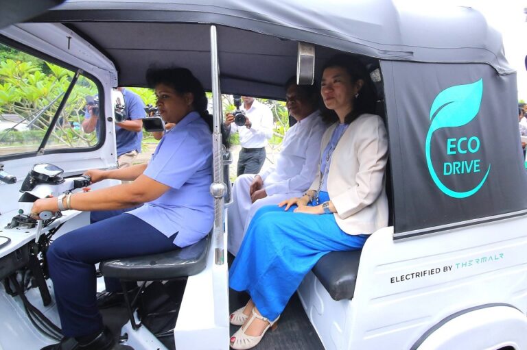 UNDP steps into develop project promoting e-mobility in Sri Lanka