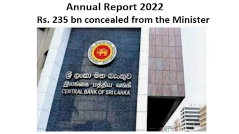 CB misappropriates Rs. 235 bn of profit – A daylight scandal on public property?