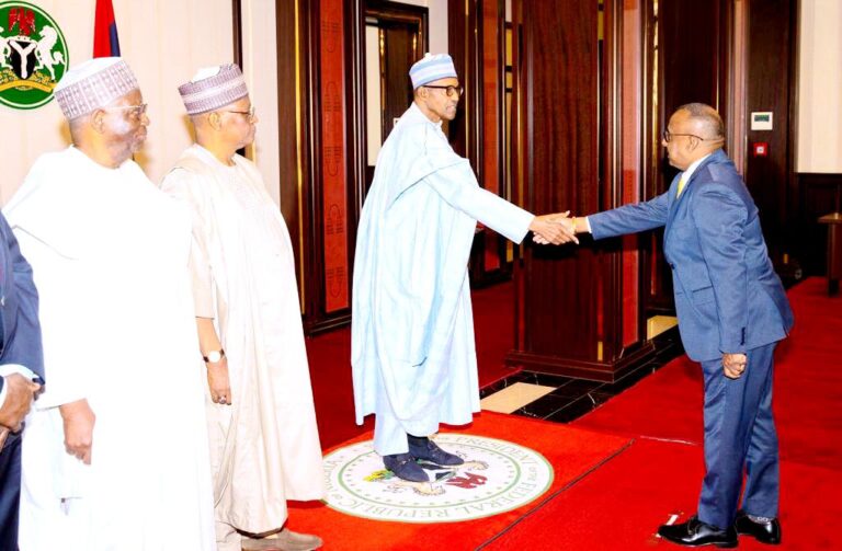 HC Kananathan presents Credentials in Abuja, Nigeria