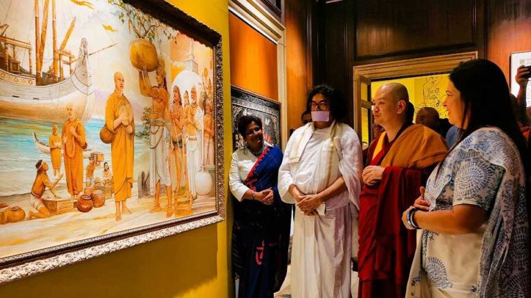 SL HC in New Delhi collaborates with the National Gallery of Modern Art on Exhibition of Buddhist Art