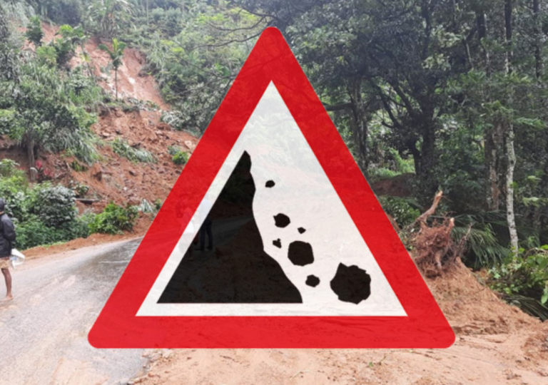 NBRO Issues Landslide Warnings for Several Districts as Heavy Rains Continue