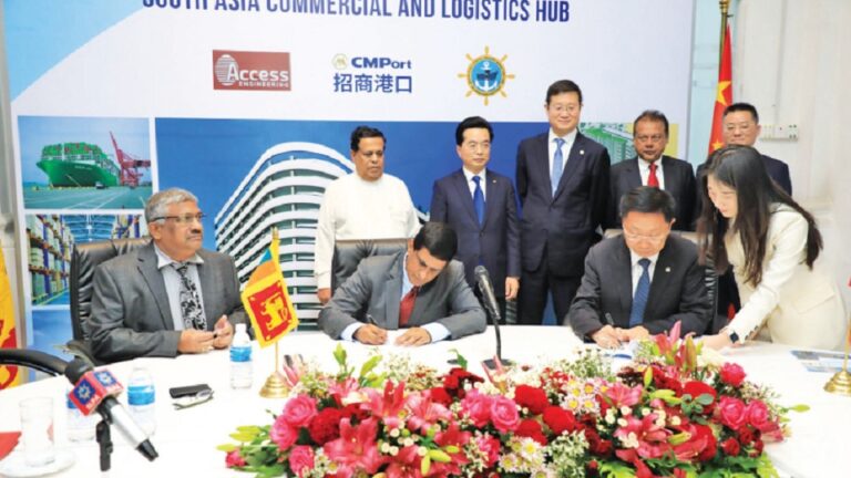 ‘China Merchants’ to invest US$ 392 million in SA’s largest logistics hub in SL