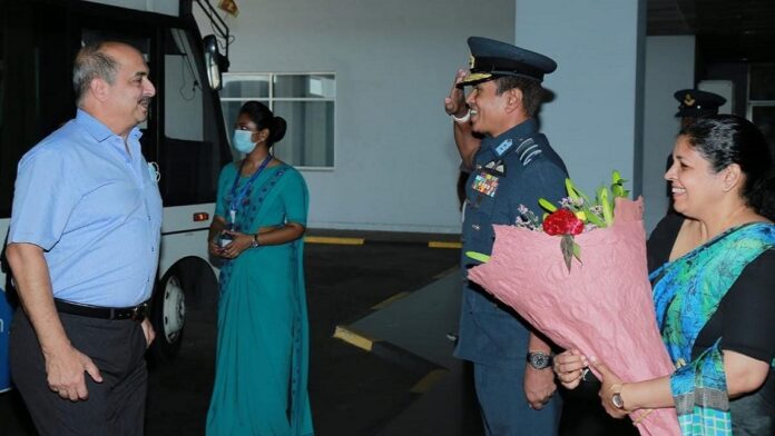 Visit of Air Chief Marshal VR Chaudhari, Chief of Air Staff, Indian Air Force to SL
