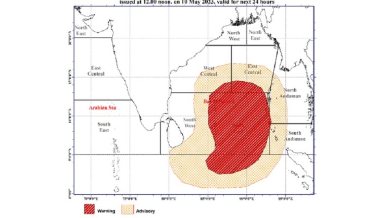 Warning: Deep Depression over South-East Bay of Bengal