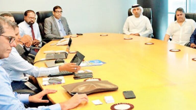 UAE Sheikh Abdullah Bin Mohammed visit BOI, Port City Colombo