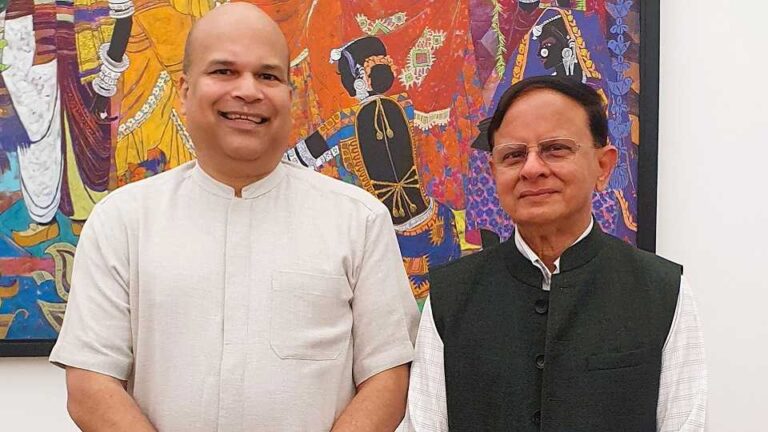 HC Moragoda continues dialogue with the Principal Secretary to the Prime Minister of India