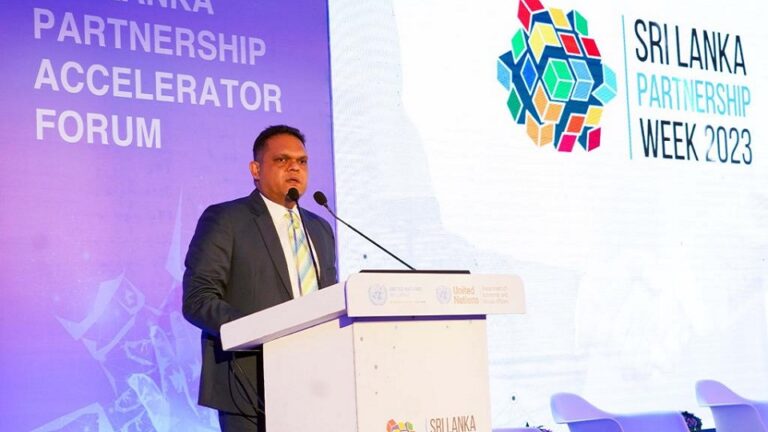 Finance State Minister attends SL Partnership Accelerator Forum