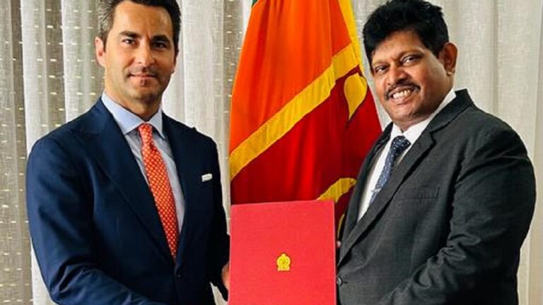 Appointment of the Honorary Consul of Sri Lanka in Florence