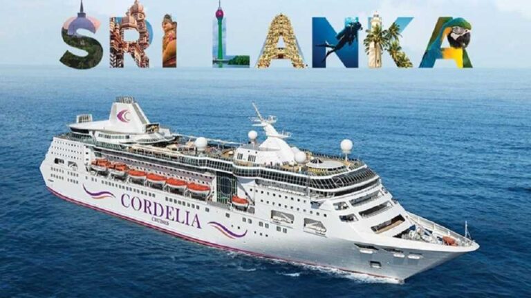 India’s first cruise ship to SL sets sail from Chennai