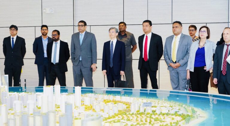 IMF delegation led by Deputy MD Okamura visits Port City Colombo