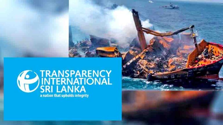 TISL takes bribery and corruption allegations surrounding the X-Press Pearl Disaster to the Supreme Court