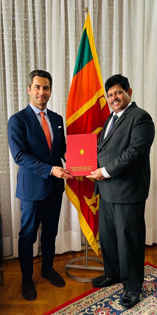 Appointment of the Honorary Consul of Sri Lanka in Florence