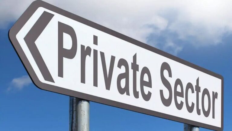 Private sector borrowing continues downward trend