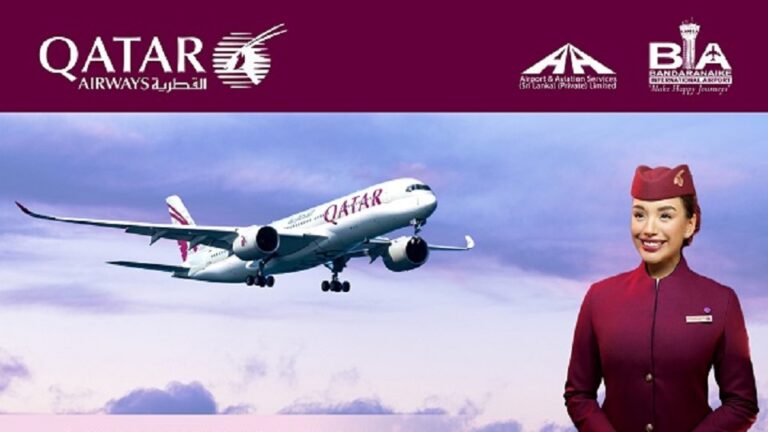 Qatar Airways announces increased flight frequency to Colombo in June