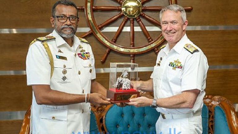 Commander Joint Agency Task Force Operation Sovereign Borders calls on Commander of the Navy