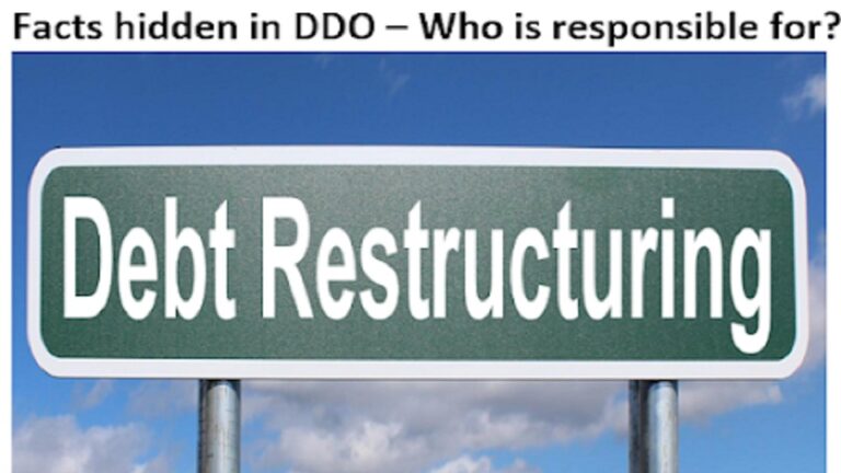 DDO – Who misled the President and Parliament?