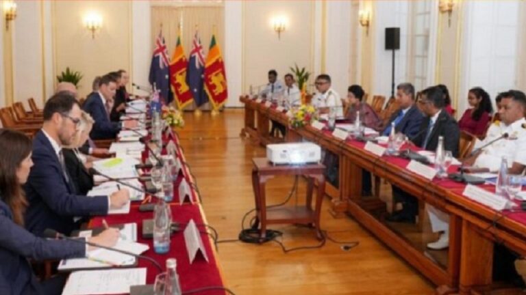 Foreign Office Bilateral Consultations, Strategic Maritime Dialogue and  Trade & Investment Committee Meeting between Australia and SL