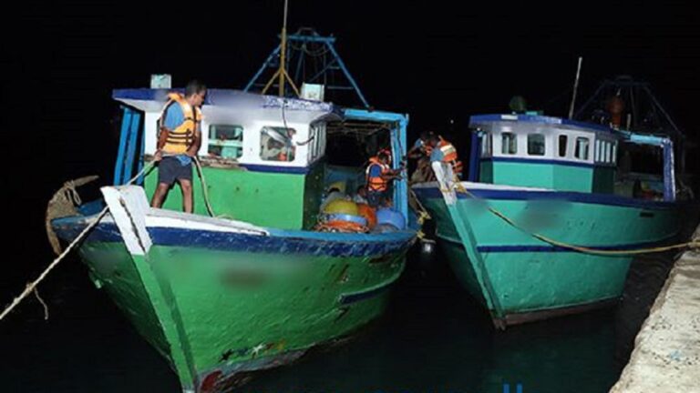 Navy operations seize 12 engaged in illegal fishing, 02 poaching trawlers in SL waters