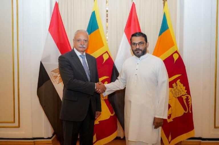 Sri Lanka and Egypt to take bilateral relations to ‘the next level,’