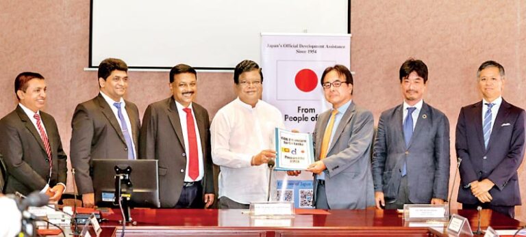 Japan presents Technical Standards of Digital Broadcasting to Sri Lanka