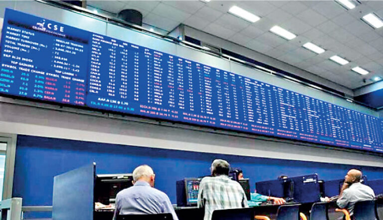 Colombo stock market rebounds with Rs. 3 billion net inflow