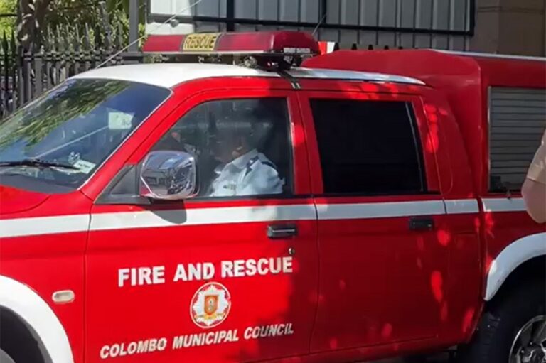 Sudden fire at the Ministry of Finance extinguished