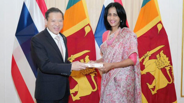 Foreign Secretaries of SL and Thailand successfully conclude Bilateral Political Consultations