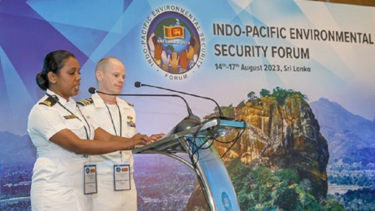 Indo-Pacific Environmental Security Forum begins in Colombo