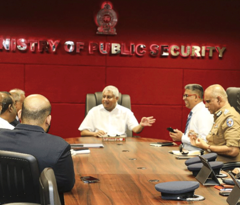 Minister of Public Security Engages in Talks with TNA Regarding 13th Amendment