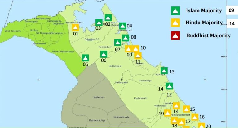 Concerns Raised About the Construction of Buddhist Temples in Trincomalee District