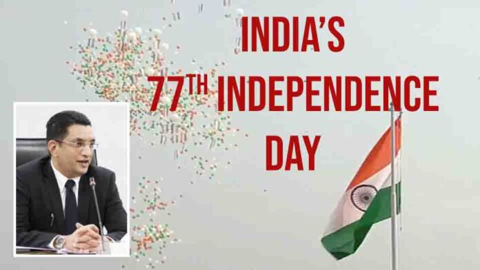 ali sabry india 77th independence day 2