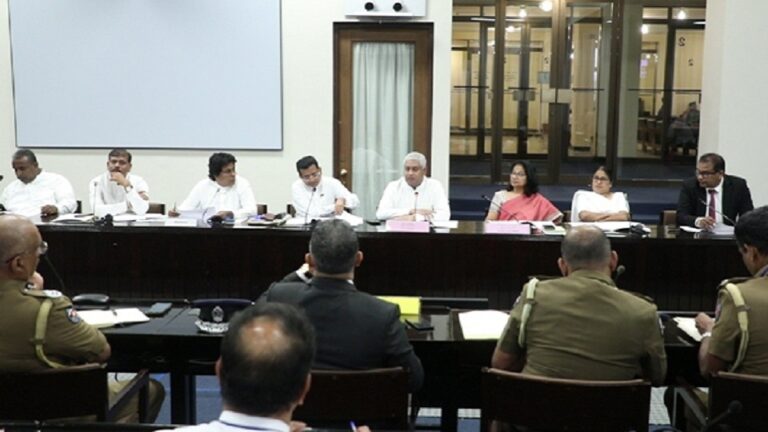 PSC led by Alles looks into measures taken to control drug menace