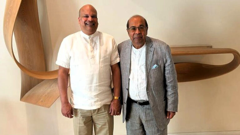 High Commissioner Moragoda bids farewell to top Indian corporate leaders