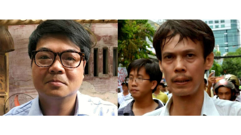 RSF urges for immediate release of two Vietnamese journalists held in appalling conditions