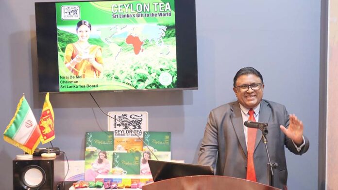 SL Embassy in Tehran promotes Ceylon Tea at 10th DRINKTECH-2023) in Iran