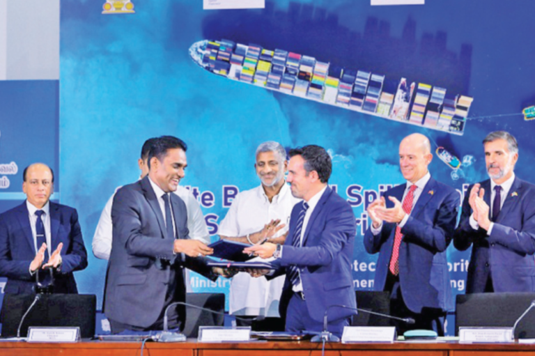 Sri Lanka Collaborates with French Firm CLS to Safeguard Coastal Waters from Oil Spills