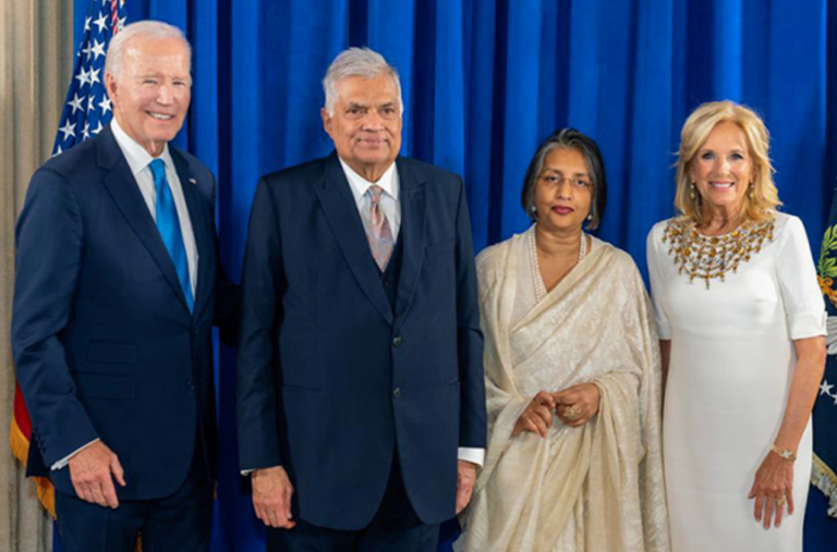 President Ranil Wickremesinghe Holds Diplomatic Meeting with President Joe Biden at UN General Assembly Gala