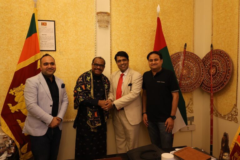 SL Ambassador to UAE Udaya Indrarathna welcomed as Honorary Chair-International Chair for South East Asia for CASER-HB Initiative