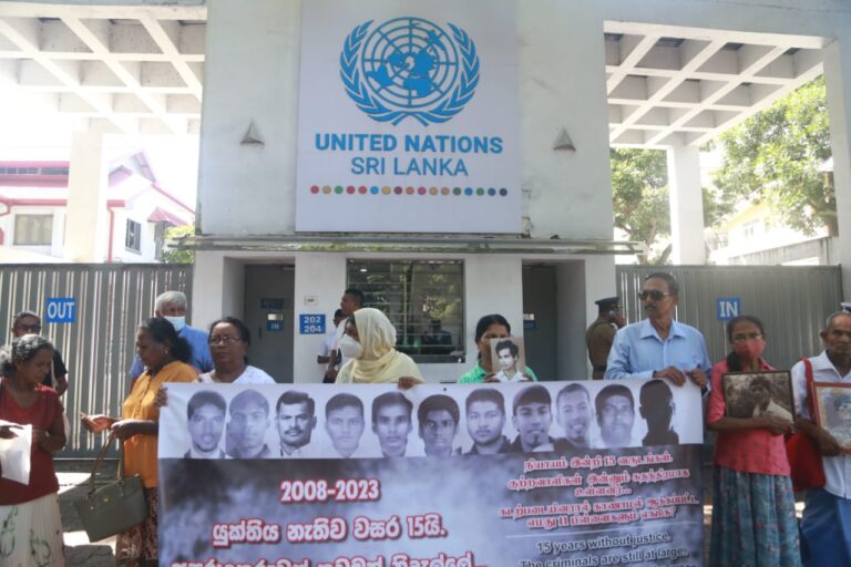 Silent protest demanding justice for missing persons (PHOTOS)