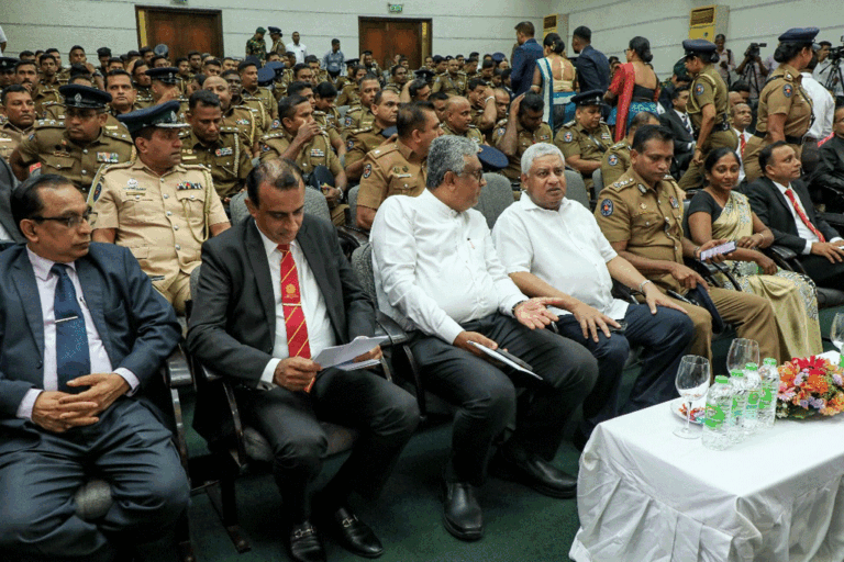 Inauguration ceremony for “BA in Applied Police Studies” course held under the patronage of Minister Alles