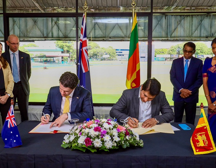 Australia says its SL friendship is friendly but aggressive on cricket field