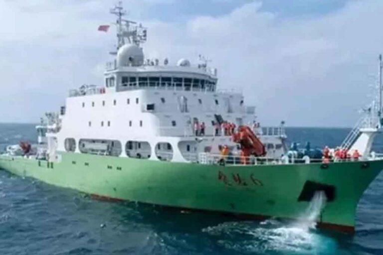 Chinese research ship ‘Shi Yan 6’ docks in Colombo for supplies