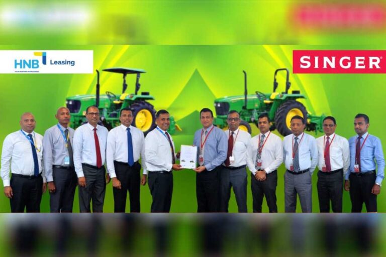 HNB and Singer renew deal for John Deere agri offers