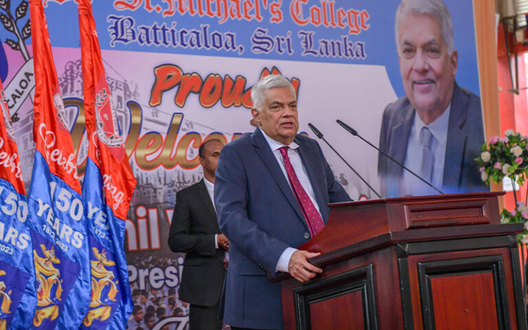 President calls for unity and progress at St. Michael College’s 150th Anniversary celebration