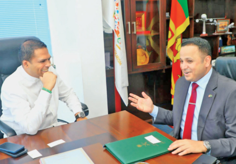 Saudi Ambassador and Sri Lankan Tourism Minister Strengthen Bilateral Relations in High-Level Meeting