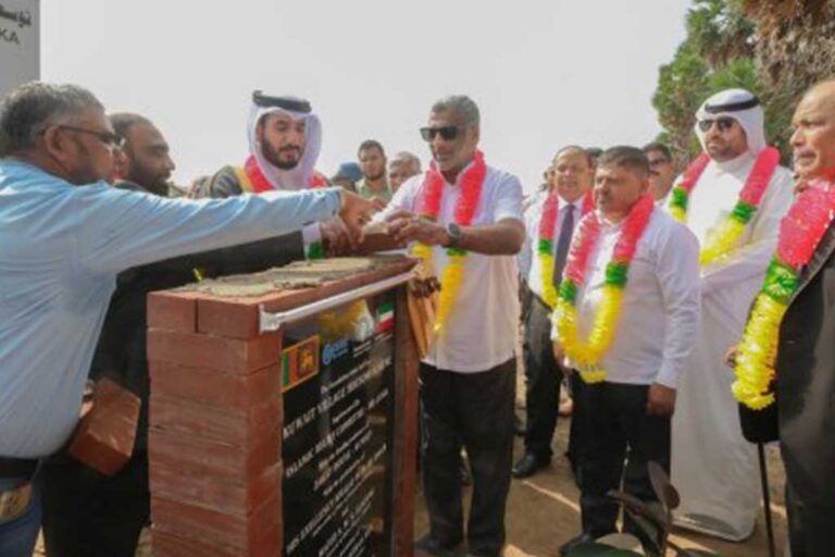 Zakat House of Kuwait funds 125 homes for IDPs in Mannar